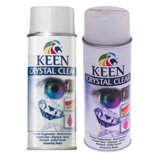 Keen Crystal Clear Şeffaf Vernik 400ml