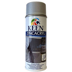 Keen - Keen Zinc Acryl Sprey Boya 400ml 35002 Satin Grey