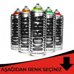Kobra - Kobra Sprey Boya Kırmızı Tonlar