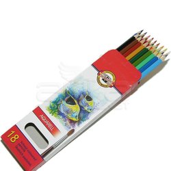 Koh-i-Noor Aquarell Pencil Sulu Boya Kalemi Balık 18li 3717 - Thumbnail