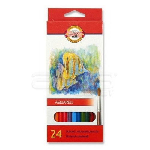 Koh-i-Noor Aquarell Pencil Sulu Boya Kalemi Balık 24lü 3718