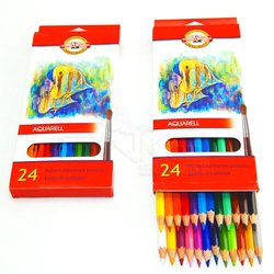 Koh-i-Noor - Koh-i-Noor Aquarell Pencil Sulu Boya Kalemi Balık 24lü 3718 (1)