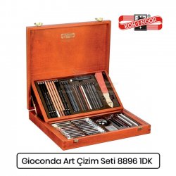 Koh-i-Noor - Koh-i-Noor Gioconda Artist Set Ahşap Kutu Çizim Seti 8896 1DK