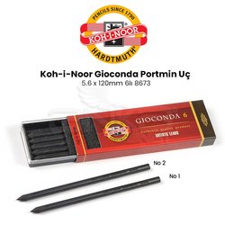 Koh-i-Noor Gioconda Portmin Uç 5.6 x 120mm 6lı 8673 - Thumbnail