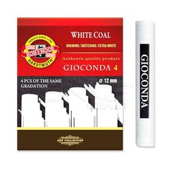 Koh-i-Noor - Koh-i-Noor Gioconda White Coal 4lü Set Extra Soft 8692/1