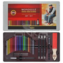 Koh-i-Noor - Koh-i-Noor Mondeluz Aquarell Art Set Çizim Seti 3796