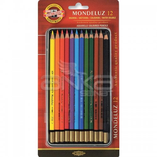 Koh-i-Noor Mondeluz Aquarell Sulu Boya Kalem Seti 12li