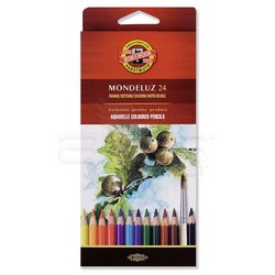 Koh-i-Noor Mondeluz Aquarell Sulu Boya Kalem Seti 24lü 3718 - Thumbnail