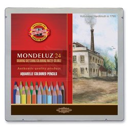 Koh-i-Noor Mondeluz Aquarell Sulu Boya Kalem Seti 24lü Landscape - Thumbnail