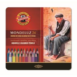 Koh-i-Noor Mondeluz Aquarell Sulu Boya Kalem Seti 24lü 3724 - Thumbnail