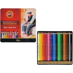 Koh-i-Noor Mondeluz Aquarell Sulu Boya Kalem Seti 24lü 3724 - Thumbnail