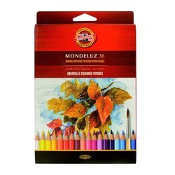 Koh-i-Noor Mondeluz Aquarell Sulu Boya Kalem Seti 36lı Set - Thumbnail