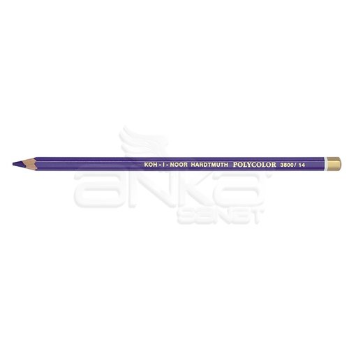 Koh-i-Noor Polycolour Renkli Kalemi 014 Blue Violet - 014 Blue Violet