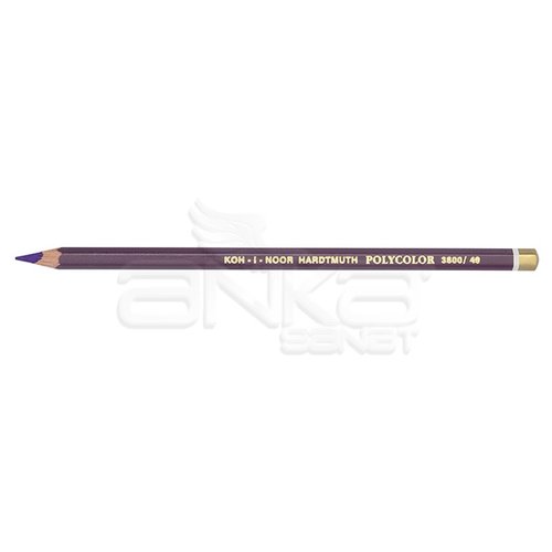 Koh-i-Noor Polycolour Renkli Kalemi 049 Permanent Violet - 049 Permanent Violet