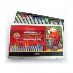 Koh-i-Noor Progresso Aquarell Woodless Coloured Pencil Set 36lı - Thumbnail