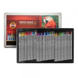 Koh-i-Noor - Koh-i-Noor Progresso Aquarell Woodless Coloured Pencil Set 36lı
