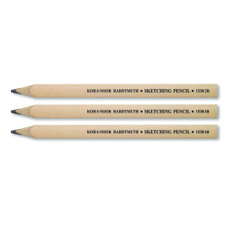 Koh-i-Noor Sketching Pencil Yassı Uçlu Geniş Çizim Kalemi - 1538 - Thumbnail