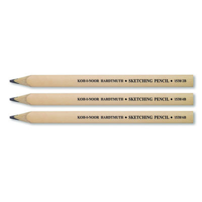 Koh-i-Noor Sketching Pencil Yassı Uçlu Geniş Çizim Kalemi - 1538