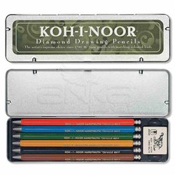Koh-i-Noor - Koh-i-Noor Versatil Kalem Seti 6lı 5217 HB 2mm