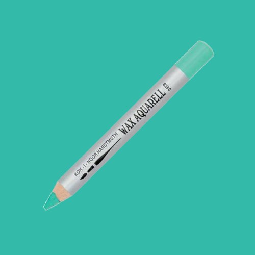 Koh-i-Noor Wax Aquarell Sulandırılabilir Pastel Boya Pea Green 8280/24 - 24 Pea Green