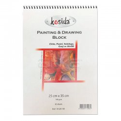 Kosida - Kosida PD Blok Resim Defteri 190g 30 Yaprak