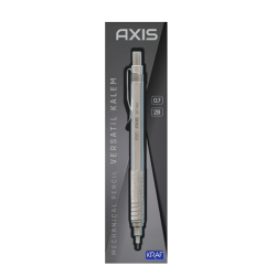 Kraf - Kraft Versatil Kalem Gümüş AXIS 0.7mm