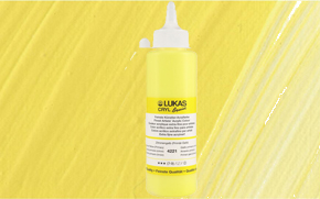 Lukas Liquid Akrilik Boya Seri 1 Limon Sarı-Primer 250ml - Limon Sarı Primer