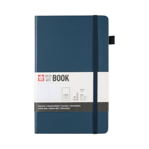 Sakura Sketch Book 140g 80 Yaprak 13x21cm Lacivert Çizgili