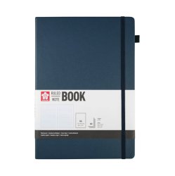 Sakura - Sakura Sketch Book 140g 80 Yaprak 21x27,9cm Lacivert Çizgili
