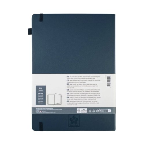 Sakura Sketch Book 140g 80 Yaprak 21x29,7cm Lacivert Kareli