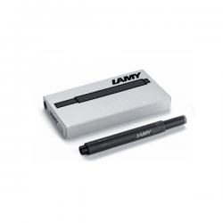 Lamy - Lamy T10 Mürekkep Kartuşu 5li Kutu Black