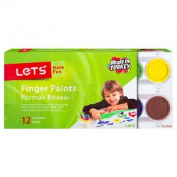 Lets - Lets Parmak Boyası 12 Renk 25ml L-5512