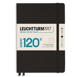 Leuchtturm1917 Edition Eskiz Not Defteri Siyah 120g A5 - Thumbnail