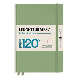 Leuchtturm1917 Edition Eskiz Not Defteri Yeşil 120g A5 - Thumbnail