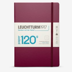 Leuchtturm - Leuchtturm1917 Eskiz Not Defteri Bordo 120g A5