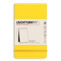 Leuchtturm - Leuchtturm1917 Reporter Eskiz Not Defteri Limon Sarı 120g A6