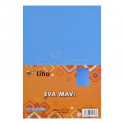 Lino Karadeniz - Lino Karadeniz Eva 50x70cm 2mm Mavi 10lu RBE510