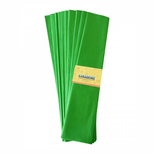 Lino Lüx Krapon Kağıdı 10lu 50cmx2m Yeşil - Yeşil