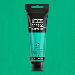 Liquitex - Liquitex Basics Akrilik Boya 118ml Aqua Green Bright 660