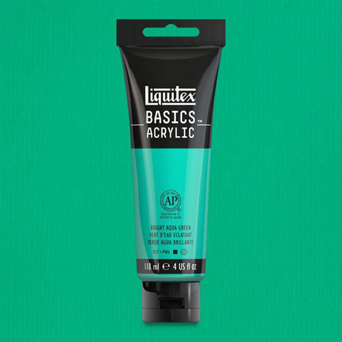 Liquitex Basics Akrilik Boya 118ml Aqua Green Bright 660 - Aqua Green Bright 660