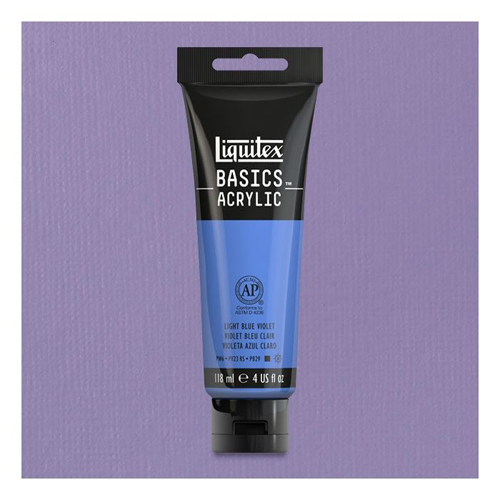 Liquitex Basics Akrilik Boya 118ml Blue Violet Light 680 - Blue Violet Light 680