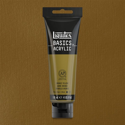 Liquitex Basics Akrilik Boya 118ml Bronze Yellow 530 - Bronze Yellow 530