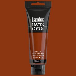 Liquitex - Liquitex Basics Akrilik Boya 118ml Burnt Sienna 127