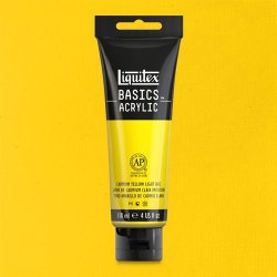 Liquitex - Liquitex Basics Akrilik Boya 118ml Cadmium Yellow Light Hue 159
