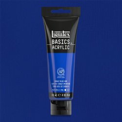 Liquitex - Liquitex Basics Akrilik Boya 118ml Cobalt Blue Hue 381