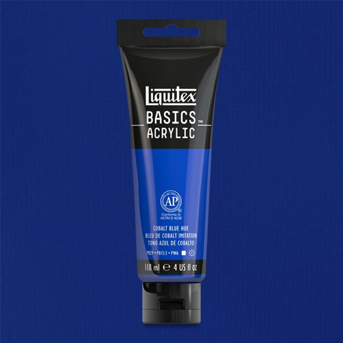 Liquitex Basics Akrilik Boya 118ml Cobalt Blue Hue 381 - Cobalt Blue Hue 381