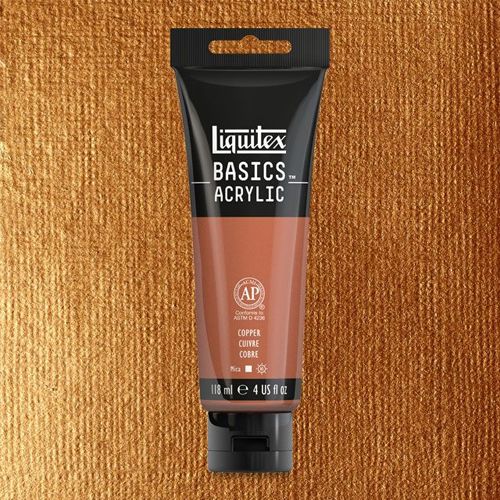 Liquitex Basics Akrilik Boya 118ml Copper 53 - Copper 53