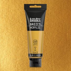 Liquitex - Liquitex Basics Akrilik Boya 118ml Gold 51