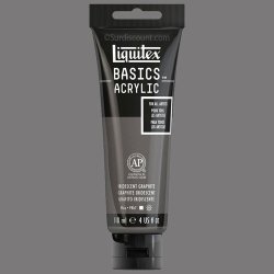 Liquitex - Liquitex Basics Akrilik Boya 118ml Iridescent Graphite 49