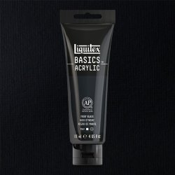 Liquitex - Liquitex Basics Akrilik Boya 118ml Ivory Black 244